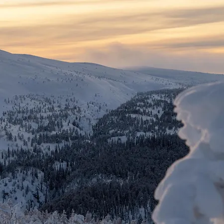 Jussan Luppo - Original Log Cabin, Sauna, 100m * Pyhätunturi