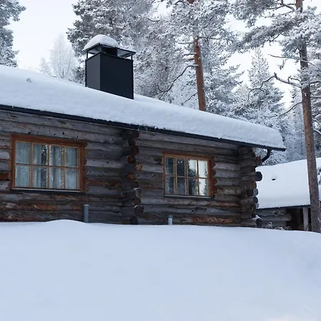 Domek letniskowy Slopeside Luppo - Original Log Cabin, Sauna, 100m *