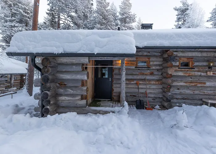 Lodge Slopeside Luppo - Original Log Cabin, Sauna, 100m *
