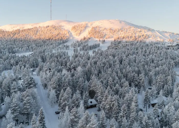 Lodge Slopeside Luppo - Original Log Cabin, Sauna, 100m *