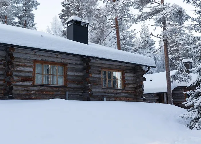 Lodge Slopeside Luppo - Original Log Cabin, Sauna, 100m *